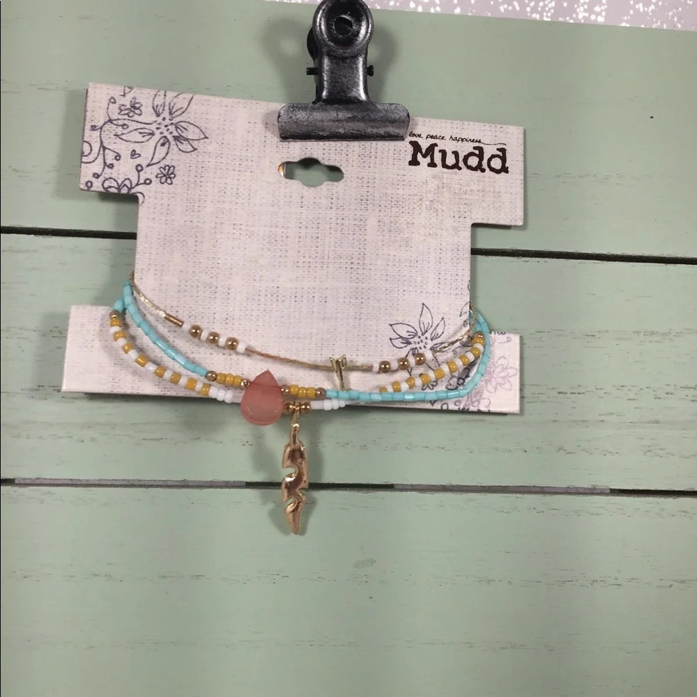 🆕 Mudd Stretch Bead Bracelet Set